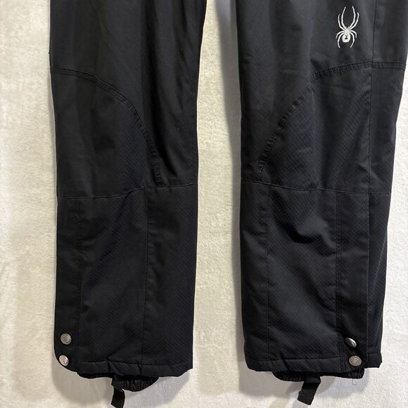 Spyder Bombshell Ski Pants Women's Size 8 Black Winter Sample Snowboard Pants - Picture 5 of 16
